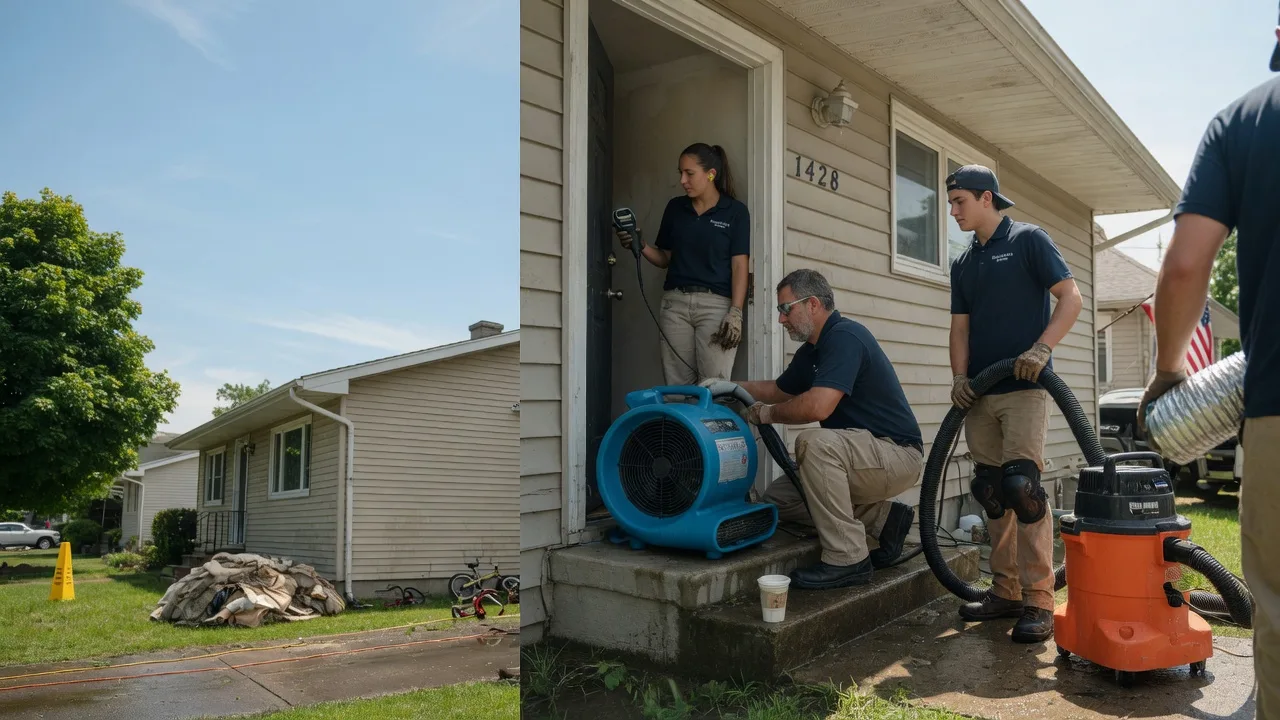 Water Damage Restoration in Angola, IN near me